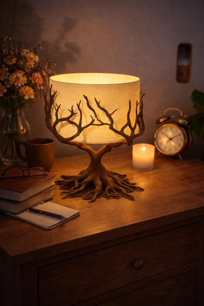 Tree of Life Table Night Lamp, Nature Inspired Home Decor